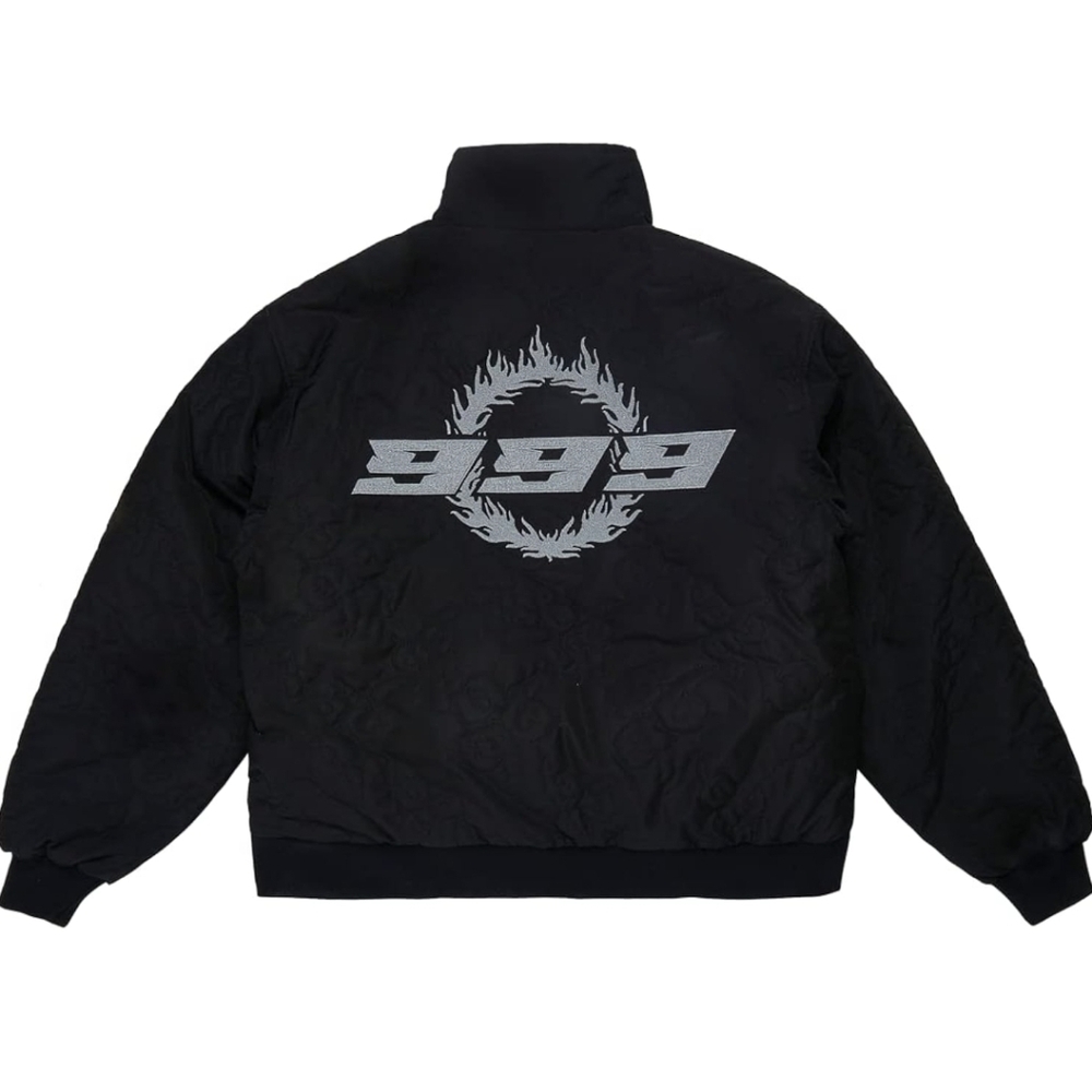 Juice Wrld Custom Quilted Jacket Black Small 999 Nwt Rapper Music Juicewrld999